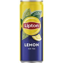 Ledový čaj Lipton - s citrónem, plech, 24x 0,33 l