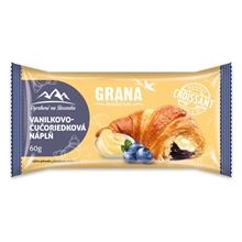 Croissant Grana -  vanilka a borůvka,  60 g