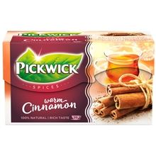 Černý čaj Pickwick - hřejivá skořice,  20x 1,6 g