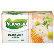 Bylinný čaj Pickwick - heřmánek a med, 20x 2,5 g