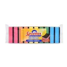 Houbičky na nádobí Spontex - Colours, 10 ks
