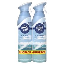 Osvěžovač vzduchu Ambi Pur - sprej, Ocean Mist, 2x185 ml