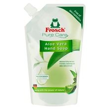 Tekuté mýdlo Frosch - aloe vera,  náhradní náplň, 500 ml