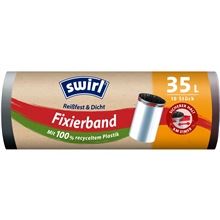 Pytle na odpadky Swirl - zatahovací, s elastickým lemem, 35 l, 10 ks