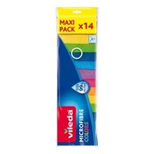 Mikrovláknové utěrky Vileda Colours  - 14 ks