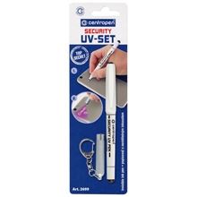 Popisovač Centropen Security 2699 - UV SET (popisovač + světlo)