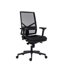 Kancelářská židle Omnia, SY - synchro, černá
