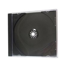 Plastová krabička na CD/DVD - Slim, mix barev