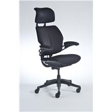 Kancelářská židle Freedom, SY - synchro, černá