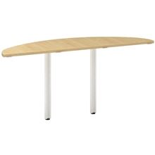 Přídavný stůl Alfa 100 - 160 cm, divoká hruška/šedý
