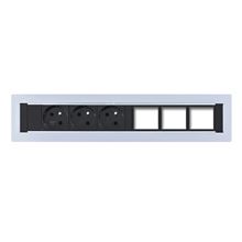 Konfigurovatelný pevný panel KPP 6 - šedý