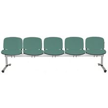 Vícemístná lavice ISO - 5-místná, zelená
