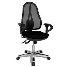 Kancelářská židle Open Point SY Deluxe - synchro, černá