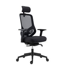 Kancelářská židle Atomic - synchro, černá