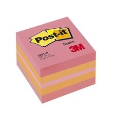 Samolepící bloček Post-it - 51 x 51 mm, pink, 400 lístků