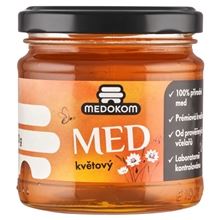 Med Medokomerc - květový, ve sklenici, 250 g