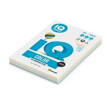 Barevný papír IQ Color A4 - mix 5 pastelových barev, 80 g/m2, 250 listů