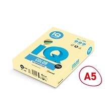 Barevný papír IQ Color A5 - YE23, žlutý, 80 g/m2, 500 listů