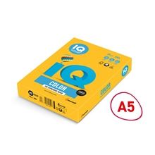 Barevný papír IQ Color A5 - SY40, zlatožlutý, 80 g/m2, 500 listů