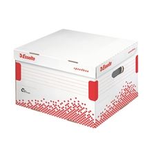 Archivační krabice Esselte Speedbox - bílá, 43,3 x 26,3 x 36,4 cm