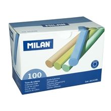 Školní křídy Milan - barevné, 100 ks