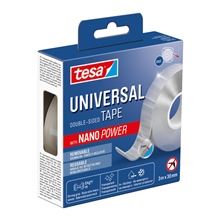 Lepicí páska Tesa Nano Power - oboustranná, 30 mm x 3 m, transparentní