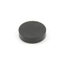 Magnet kulatý - 20 mm, obyčejný, černý