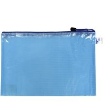 Síťovaná zipová obálka Opaline A5 - 300 mic, 1 ks, modrá