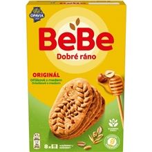 Sušenky BeBe Dobré ráno - oříškové s medem, 400g