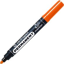 Permanentní popisovač Centropen 8566 - kulatý hrot, oranžový