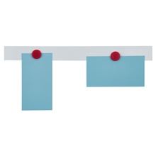 Samolepicí magnetická lišta Franken - plastová, 50 cm, 10 ks