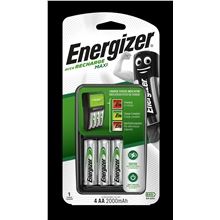 Nabíječka Energizer Maxi - na 4 baterie AA nebo AAA, 2000 mAh