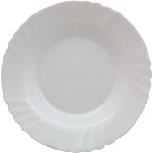 Hluboké talíře - bílé, 6 ks