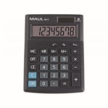 Stolní kalkulačka MAUL MC 8 - 8 míst, černá