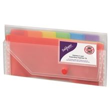 Desky s přihrádkami Snopake - Rainbow, DL, 6 přihrádek