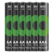 Nabíjecí baterie GP ReCyko Pro Professional - AAA, HR03, 800 mAh, 6 ks