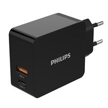 Síťová duální USB nabíječka Philips