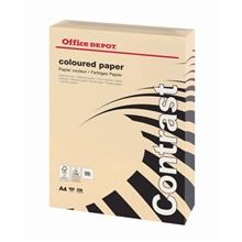 Barevný papír Office Depot Contrast  A4 - lososový, 160 g/m2, 250 listů