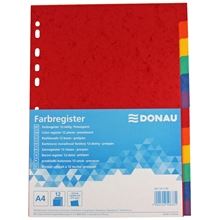 Prešpánové rozlišovače Donau - A4, barevné, 12 listů