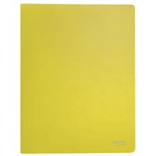 Katalogová kniha Leitz RECYCLE - A4, 20 kapes, ekologická, žlutá