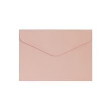 Ozdobné obálky Smooth - B6, 130 g/m2, pudrově růžové, 10 ks