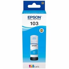 Inkoustová náplň Epson 103 EcoTank - azurový