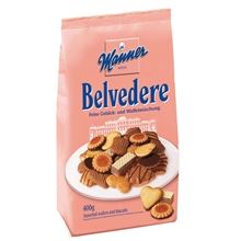 Sušenky Manner Belvedere - mix druhů, 400 g