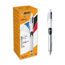 Multifunkční kuličkové pero BIC - tříbarevné + mikrotužka HB