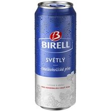Nealkoholické pivo Birell - světlé, 24x 0,5 l, plech