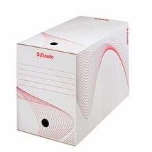 Archivační krabice Standard Esselte - bílá, 20 x 25 x 35,2 cm