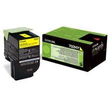 Toner Lexmark 70C2HY0 - žlutá