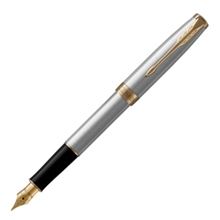 Plnicí pero Parker Sonnet Stainless Steel - hrot M, stříbrné