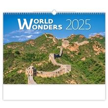 Nástěnný kalendář 2025 World Wonders