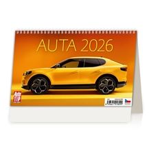 Stolní kalendář 2026 Auta